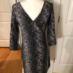 EXPRESS Dress. Animal Print Size S. NWOT